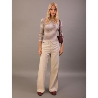 Imagem de Calça Color  Wide Leg Long 5 Pockets-Feminino