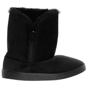 Imagem de Bota Ugg Cano Curto Blackboar Infantil Menina Maria Emilia Preta-Feminino