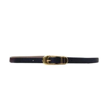 Imagem de Cinto Feminino Classe Fino Couro Preto - CF165-Feminino