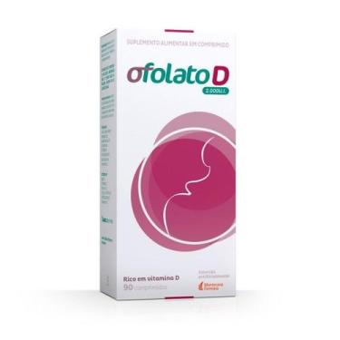 Imagem de Metilfolato + Vitamina D 2000UI Ofolato para Gestantes 90 comprimidos 