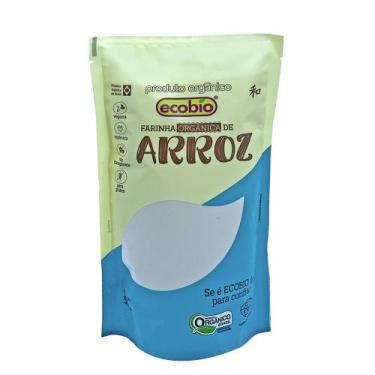 Imagem de Farinha De Arroz Orgânica Vegana Sem Glúten Ecobio 500g