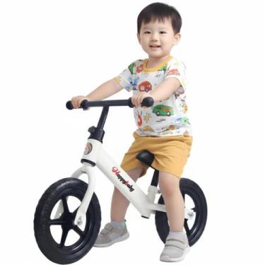 Imagem de Bicicleta Sem Pedal Treina Equilíbrio Infantil Branco - Castela