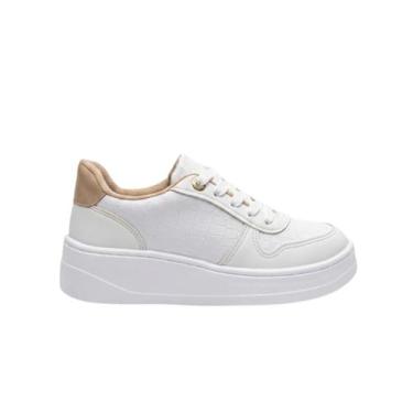 Imagem de TÊNIS FEMININO CASUAL MODARE 7402.114 ULTRACONFORTO LEVE Cor, Branco, 