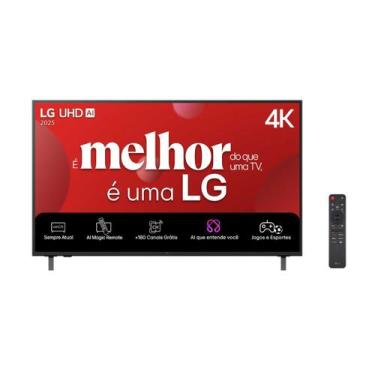 Imagem de Smart TV LG UHD Inteligência Artificial 4K UA85 50 Polegadas