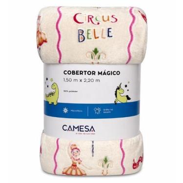 Imagem de Cobertor Solteiro Camesa Mágico Brilha no Escuro 150x220cm Estampa:Cir