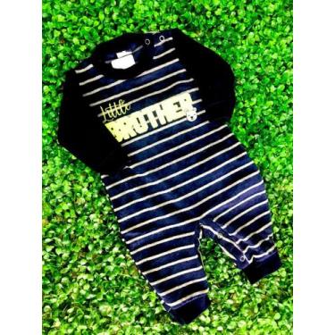 Imagem de Macacão Infantil Fem/Masc Plush Diversos - MASSARA BABY , RN, Azul esc