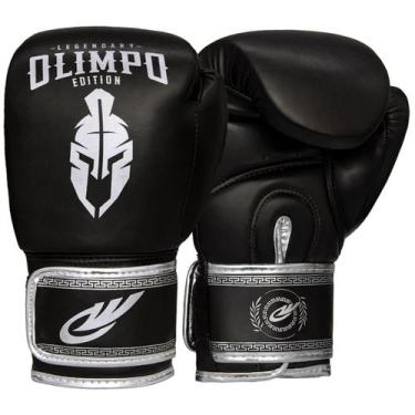Imagem de Luva De Boxe Muay Thai Kickboxing Olimpo Legendary Edition, Preto com 