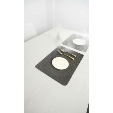 Imagem de Jogo Americano Impermeável PVC 10 Peças 29x44cm - Congratulations Stor