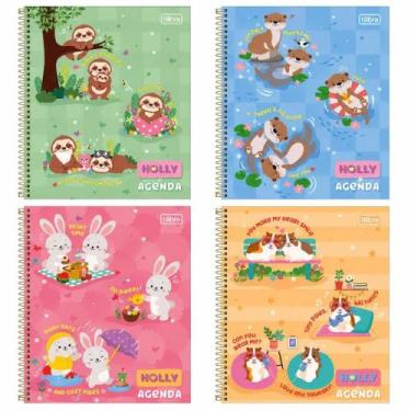 Imagem de Agenda Permanente HOLLY Capa Dura COST 80 Folhas 123 X 166 MM Pacote c