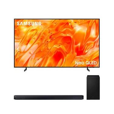 Imagem de Smart TV Samsung 75" Polegadas Neo QLED 4K QN70H 2026 + Soundbar Samsung Série Q com 3.1.2 canais HW-Q600H