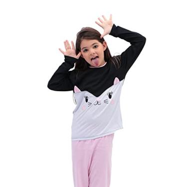Imagem de Pijama Infantil Gatinha Danada - COMFY - QUIMERA KIDS Tamanho:4
