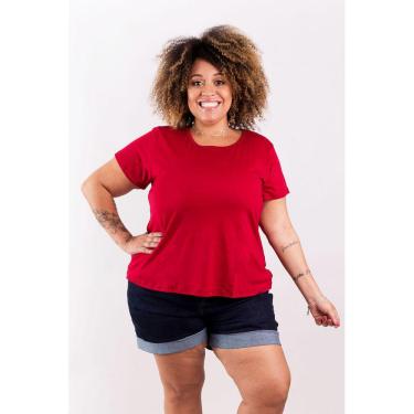 Imagem de Blusa Bata T-Shirt Básica Gola Redonda