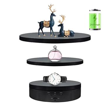 Imagem de ZLMONDEE Tripé de Mesa Suporta Modos Horizontal e Vertical Rotação de 360º Tripé Flexível para Telefone e Câmera Preto