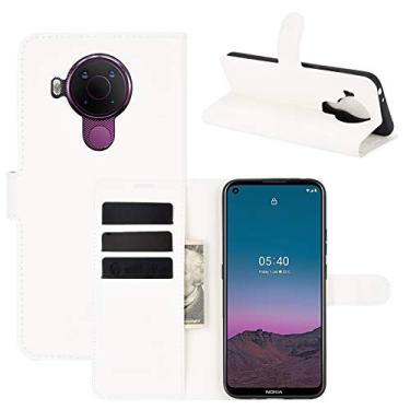 Imagem de YUNCHAO Caixa de telefone Para Nokia 5.4 Litchi Texture Horizontal Flip Protective Case With Holder & Card Slots & Wallet capa para celular