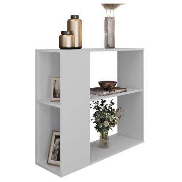 Imagem de Aparador Buffet Decorativo 1 Prateleira Opala Branco Caemmun