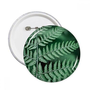 Imagem de Imagem de planta de folha fotografia natural alfinetes redondos crachá botão emblema acessório decoração 5 peças