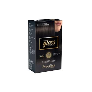 Imagem de Acquaflora 5.0 Castanho Claro Kit Coloração Hidra Gloss