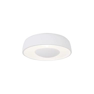 Imagem de Luminária Plafon Round Luz Indireta Peq 30Cm 3 Lamp G9 Branco