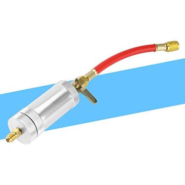 Imagem de 1 Injetor de óleo 4SAE R134 59 ml R134A R12 R22 Carro A C AC Ferramenta de injeção de tinta de óleo oz Ferramenta de injeção de ar condicionado automotivo Alisadores