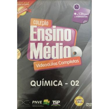 Imagem de Coleção Ensino Médio Videoaulas Completas - Química 02 3 Dvds