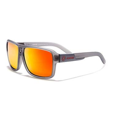 Imagem de Óculos de sol masculino KDEAM polarizado esportivo 11 cores, C206, 145