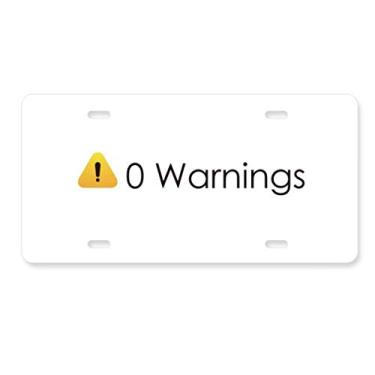 Imagem de DIYthinker Interface do programador, sem avisos, placa de carro, acessório de aço inoxidável