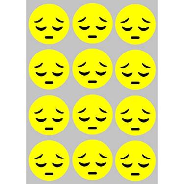 Imagem de 12 Imãs de Emoji