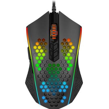 Imagem de Mouse Gamer Redragon Memeanlion Honeycomb RGB 12400DPI M809-K Preto