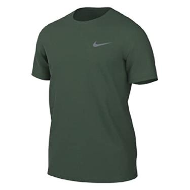 Imagem de Nike Camiseta masculina Team Legend manga curta gola redonda, Verde (Gorge Green), XXG