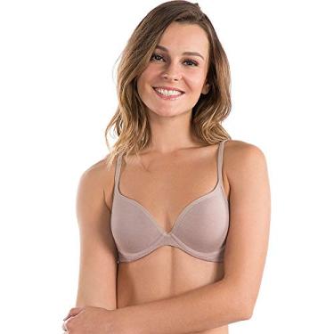 Sutiãs Sexy Cobertura Completa para Mulheres, Minimizador Push Up, Comfort  Cotton Bralette, Big Bust, 36, 38