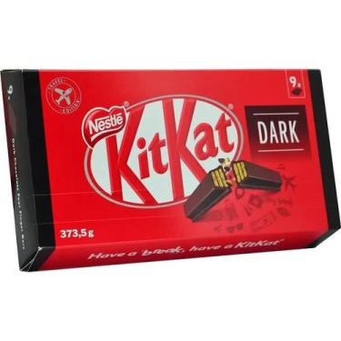 Imagem de Chocolate Nestle Kit Kat Dark 373 5G 9 Unidades