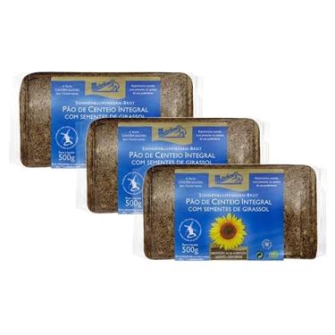 Imagem de Pão Integral Centeio Com Sementes De Girassol Meierbaer 500g ( 3 x 500g )