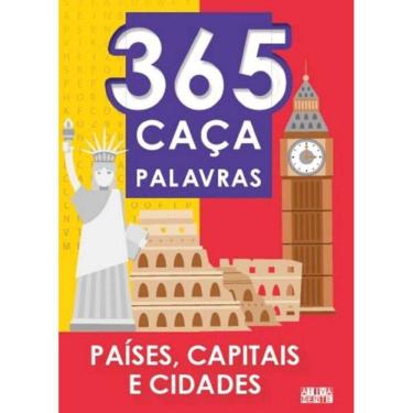 Imagem de 365 Caça-Palavras - Países, Capitais e Cidades