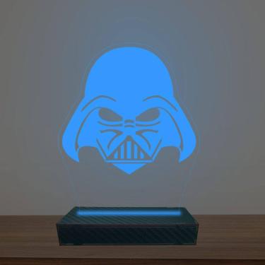 Imagem de Luminária Led 3d Starwars Abajur Luxo