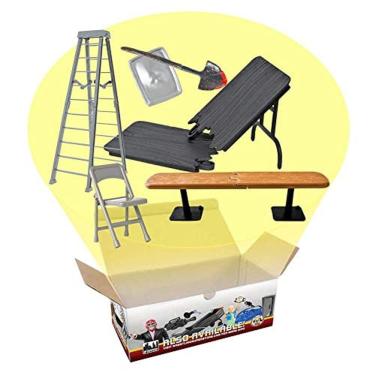 Imagem de Figuras Toy Company Ultimate 6 Piece Pacote de Acessórios para Figuras de Ação de Wrestling