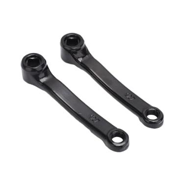 Imagem de YIJU Bicicleta pedaleira multifuncional m10 m16 parafusos de corrimão eixo do volante de alumínio manivela braço para exercício acessórios da bicicleta, 127 Braço de Manivela