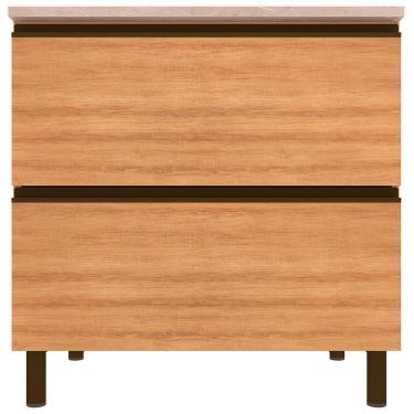 Imagem de Balcão Bartira Cristal MDP 15mm com 2 Portas - 80cm de largura