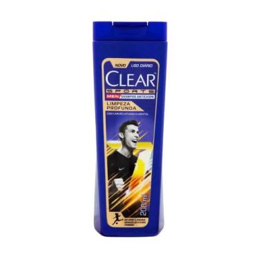Imagem de Shampoo Anticaspa Limpeza Profunda 200ml Clear - Unilever