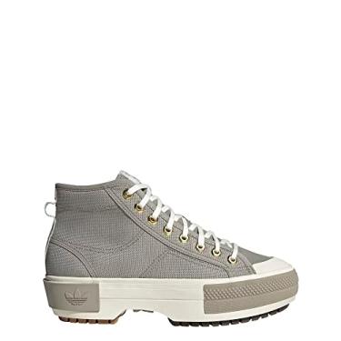 Imagem de adidas Sapatos femininos Nizza Trek, Pena cinza/cinza/marrom claro, 7