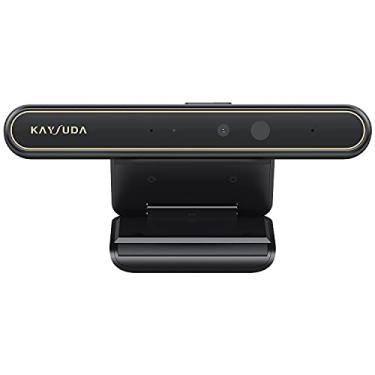 Imagem de KAYSUDA Câmera USB IR de reconhecimento facial para Windows Hello, webcam 1080p (nível de entrada) com microfones duplos para transmissão de videoconferência e gravação