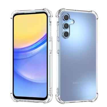 Imagem de Capa Capinha Air Anti Impacto Para Samsung Galaxy A15 4g 5g Tela de 6.6" Case Refor�ada Transparente - Danet (Transparente)