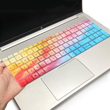 Imagem de Capa de teclado para laptop HP ProBook de 15,6 polegadas, HP ProBook 450 G8 G9 G10/455 G8 G9 G10/650 G8/HP Zbook Power G8 G9 (não serve para HP ProBook 450/455/650 G6 G7) Deslumbrante