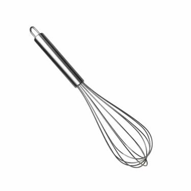 Imagem de Batedor De Ovos Fue Inox Profissional Fouet Reforçado 33Cm