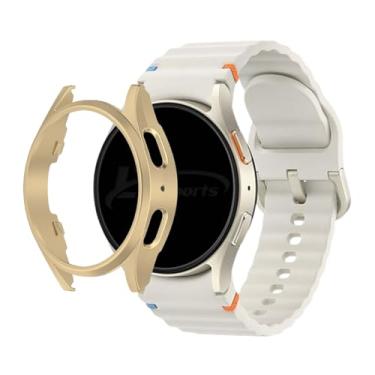 Imagem de Capa Protetora PC Bumper Case LTimports, compativel com Galaxy Watch 7 40mm Sm-L300 Bt e Sm-L305 Lte (LT-Champagne)