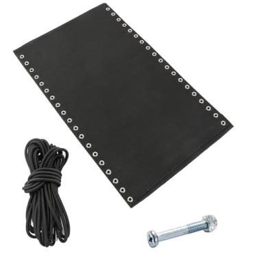 Imagem de Tecido de substituição de cadeira de gravidade zero de 43 cm, 48 cm, 53 cm de largura, pano de reparo com 4 parafusos de substituição para cadeira de gravidade, acessórios de cadeira de gravidade zero