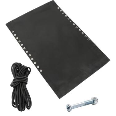 Imagem de Tecido de substituição de cadeira de gravidade zero de 43 cm, 48 cm, 53 cm de largura, pano de reparo com 4 parafusos de substituição para cadeira de gravidade, acessórios de cadeira de gravidade zero