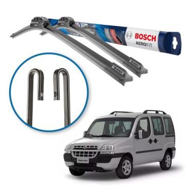 Imagem de Palheta Limpador Parabrisa Fiat Uno Palio Toro UnoMille Bosch Aerofit,