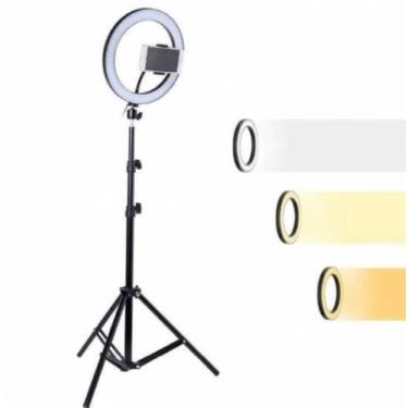 Imagem de Ring Light 26cm 10 Polegadas + Tripé 2.10m - Ring Fill
