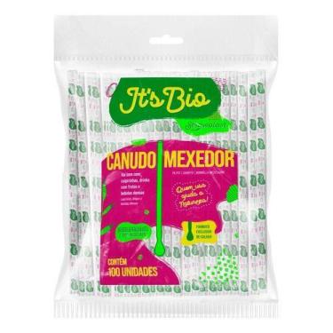 Imagem de Canudo Bio Mexedor Sache Papel 8 Mm Cristal Pp C/ 100 Un. - Tamarozzi
