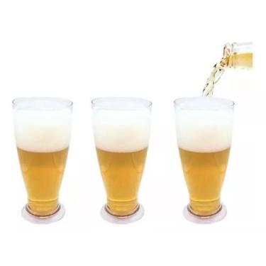 Imagem de Copo Tulipa 220ml Acrílico Transparente Chopp - LSC TOYS